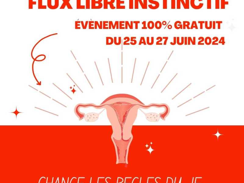 Live gratuit pour s&rsquo;informer sur le Flux Libre Instinctif du 25 au 27 juin&nbsp;2024
