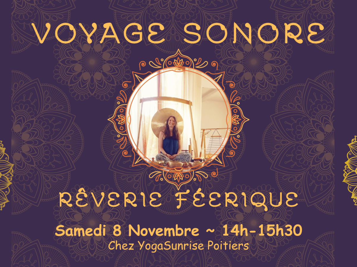 Voyages sonores le 8 Novembre à&nbsp;Poitiers