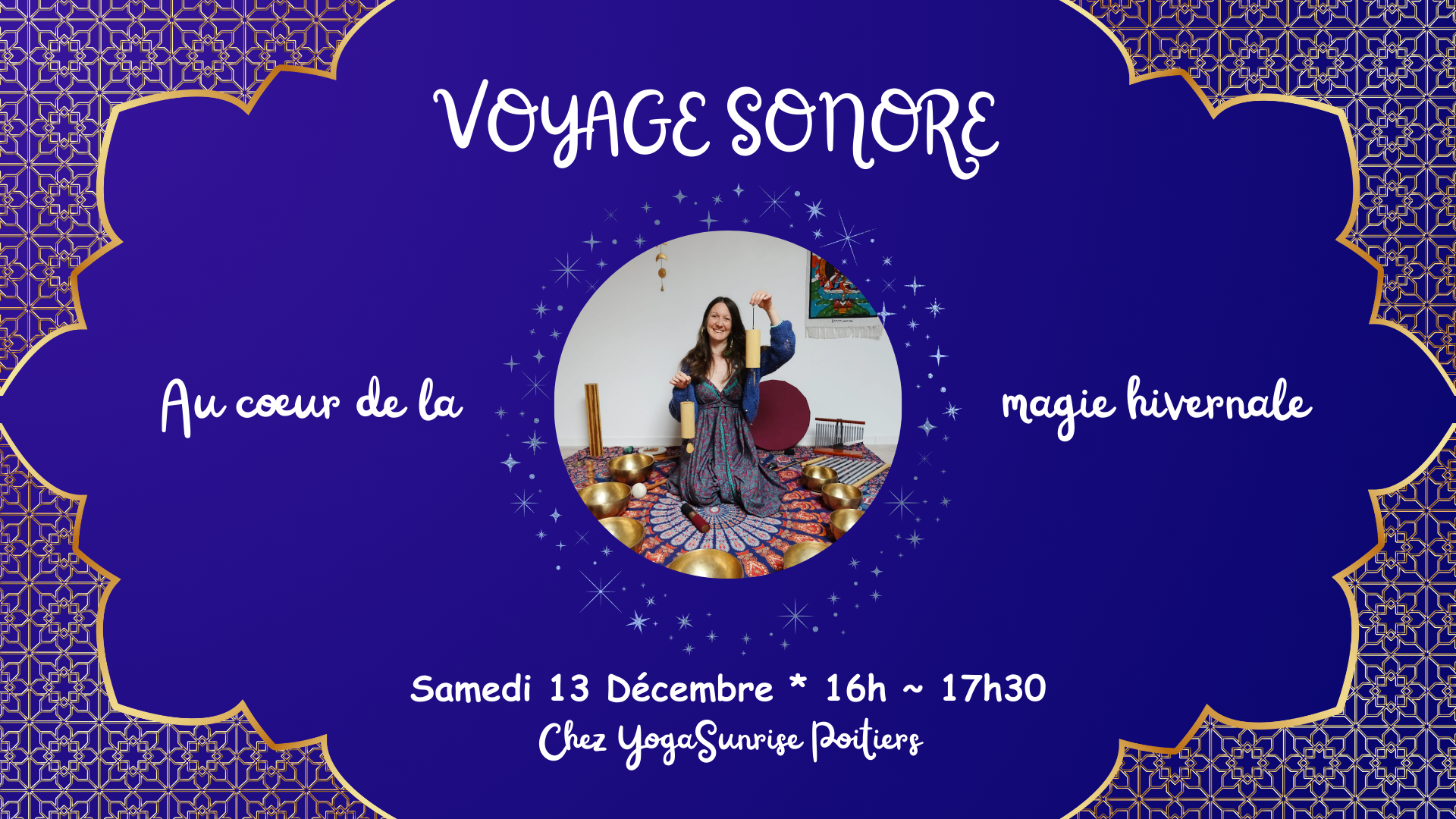 Voyage sonore Poitiers 13 décembre