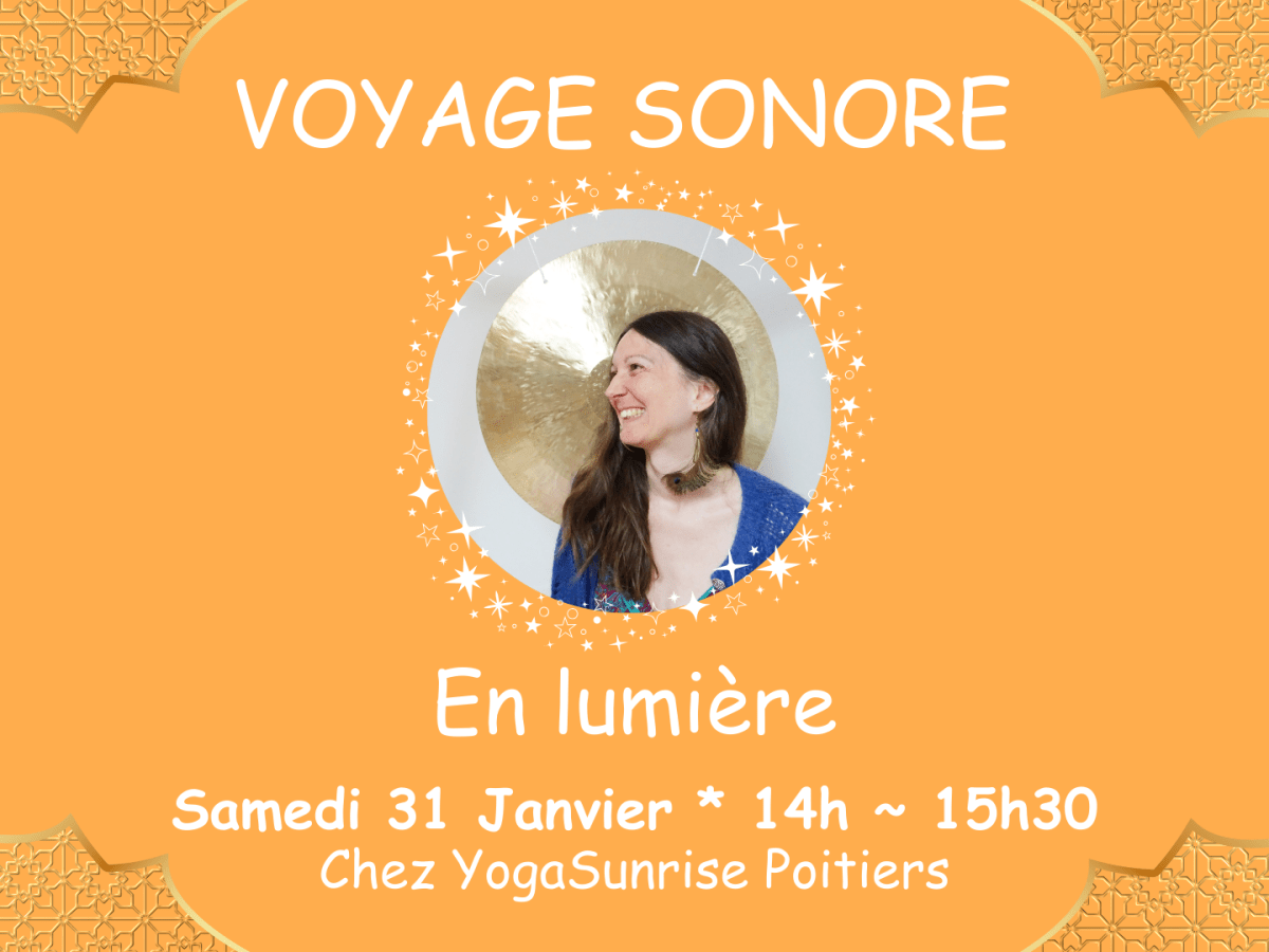 Voyage sonore le 31 janvier à&nbsp;Poitiers